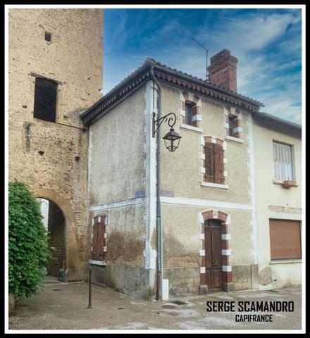 TRIE SUR BAISE (65), à vendre, maison de ville - 3 Pièces - 2 chambres - 78 m²