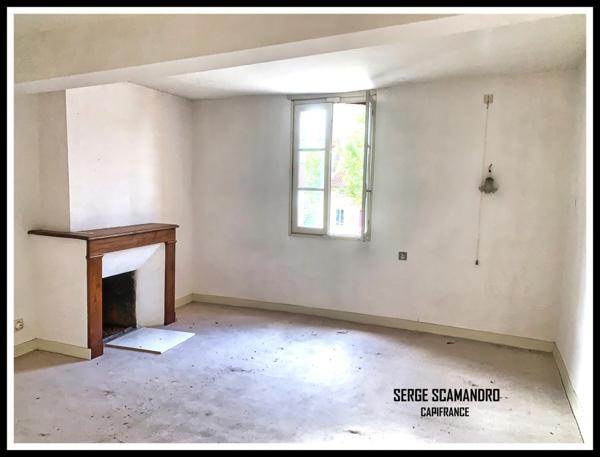 TRIE SUR BAISE (65), à vendre, maison de ville - 3 Pièces - 2 chambres - 78 m²