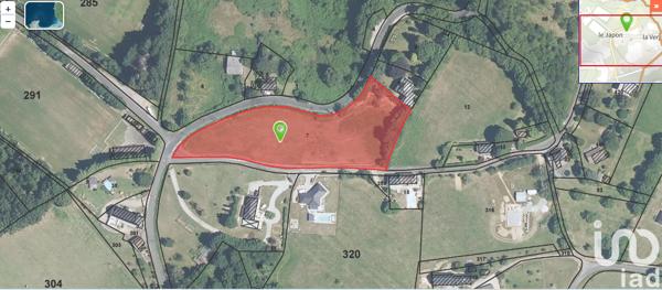 Terrain à vendre 1 385 m² Beynat