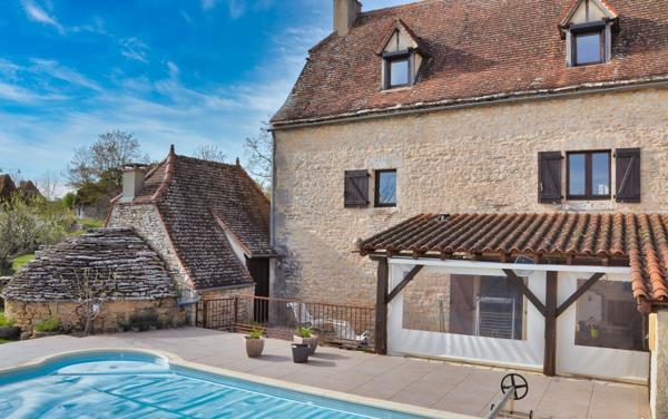 Jolie Quercynois T4 avec dépendance et jardin