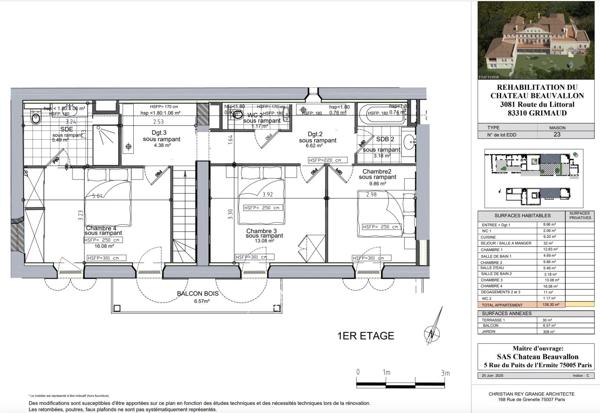 Grimaud, Maison 5 Chambres -  126 m² à vendre