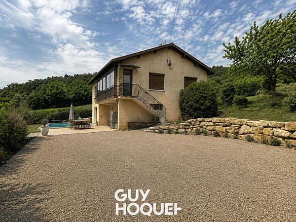 Maison 3CHBS - Vue et Piscine - 71570 LEYNES