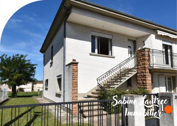 Albi (81000) MAISON 1970 AVEC APPARTEMENT INDÉPENDANT + GRAND GARAGE – AU CALME