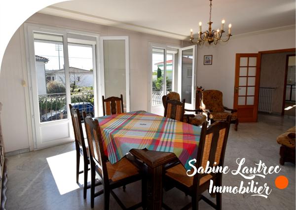 Albi (81000) MAISON 1970 AVEC APPARTEMENT INDÉPENDANT + GRAND GARAGE – AU CALME