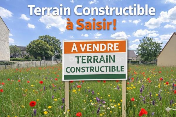 Terrain de 592 m²