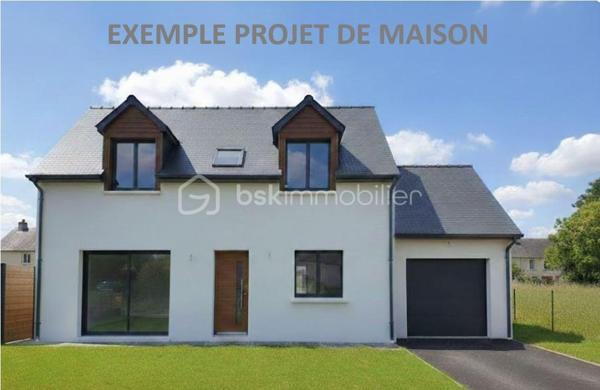 Terrain de 592 m²