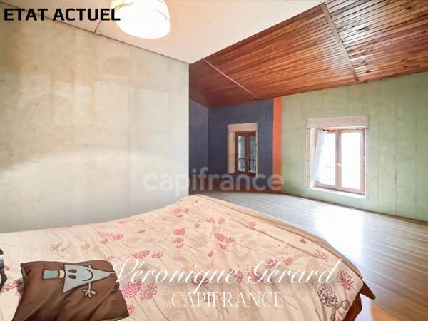 IDEAL INVESTISSEMENT MAISON EN PIERRE SUR environ 1700 M2 DE TERRAIN UB