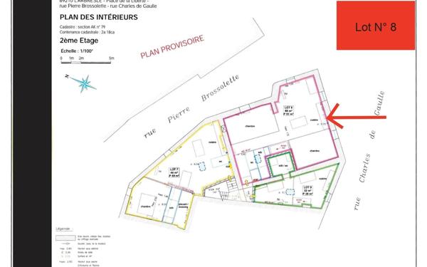 Appartement à vendre    3 pièces • 91 m2 L'Arbresle