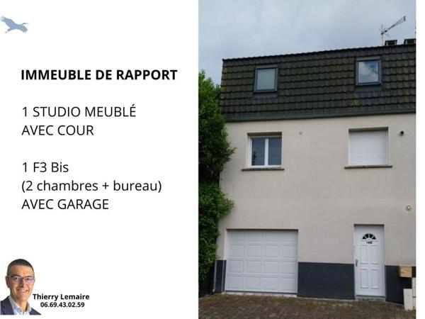 Maison à vendre 162 400 € Cambrai 5 p 108 m² DPE C