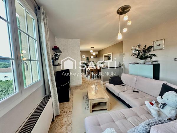 Maison 8 pièces • 118 m² • Terrain 640 m² • Vue • Aucun travaux • Bagnols-sur-Cèze
