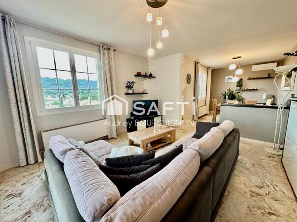 Maison 8 pièces • 118 m² • Terrain 640 m² • Vue • Aucun travaux • Bagnols-sur-Cèze
