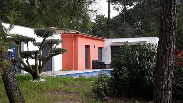 Villa rénovée avec piscine - Plain pied - 3 chambres - La Palmyre