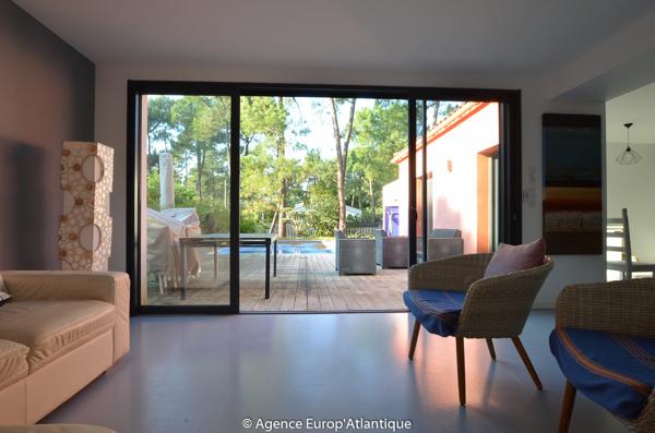 Villa rénovée avec piscine - Plain pied - 3 chambres - La Palmyre