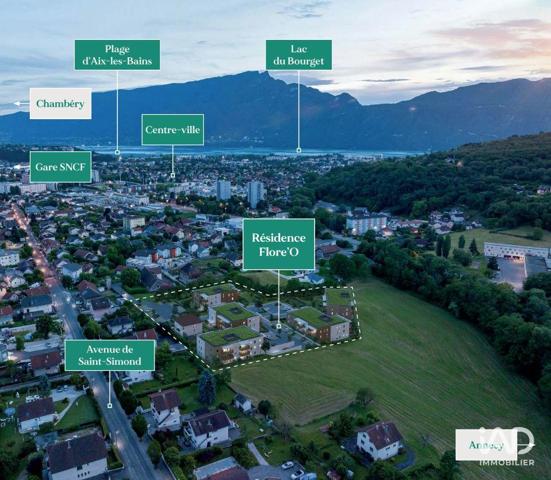 Appartement à vendre 4 pièces 89 m² Aix-les-Bains