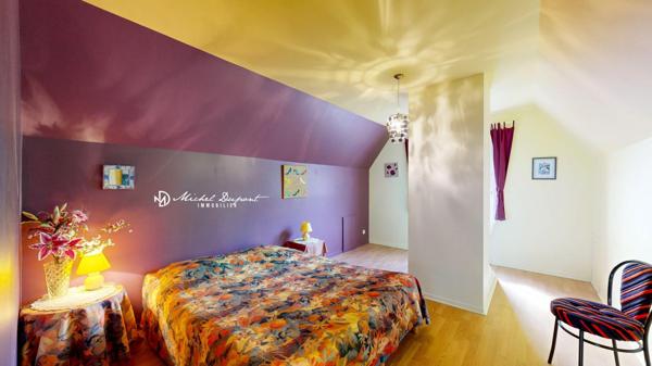 Maison familiale avec une exceptionelle vue panoramique sur la vallée de la Vézère