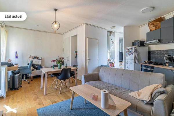 Appartement 195 000 € Bordeaux 2 p 41 m² DPE D