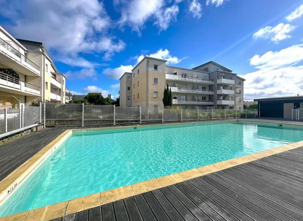 VENTE APPARTEMENT T2 SAINT BRIEUC PROCHE GARE AVEC TERRASSE ET PISCINE