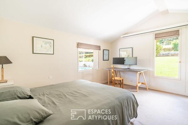 Maison familiale dans un cadre bucolique