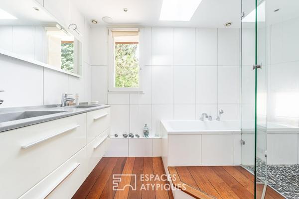 Maison familiale dans un cadre bucolique