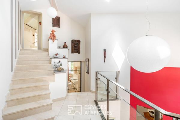 Maison familiale dans un cadre bucolique