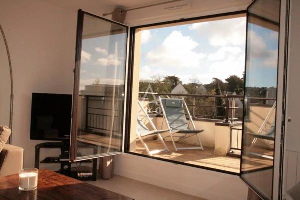 T3 idéalement situé à 150m de la plage de Morgat au 2ème et dernier étage