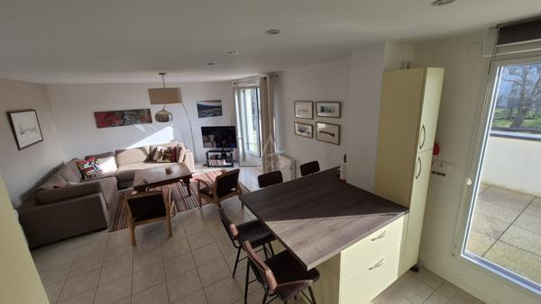 T3 idéalement situé à 150m de la plage de Morgat au 2ème et dernier étage