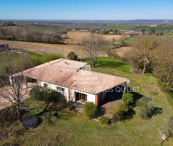 Maison Montastruc La Conseillere T6 180 m2 vue dégagée