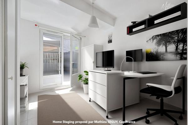 Appartement avec cour et stationnement privatif en campagne