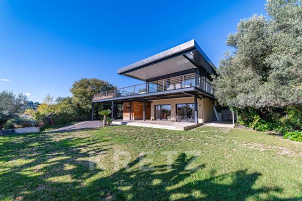 Villa d'architecte avec vue panoramique