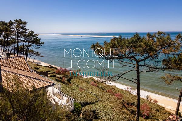 Immobilier de prestige à Bordeaux 			 33115 PYLA SUR MER 			PYLA-SUR-MER - Superbe Villa contemporaine en première ligne avec accès privé à la plage