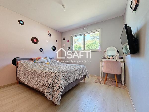 Contemporaine 143 m² 4 chambres, piscine, garage