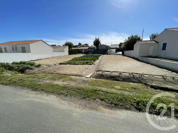 Terrain à vendre  870 m 2   LA TRANCHE SUR MER  - 85