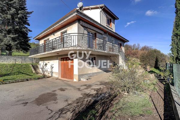 Proche A 43 et commerces, maison de 128 m2 à Nivolas Vermelle