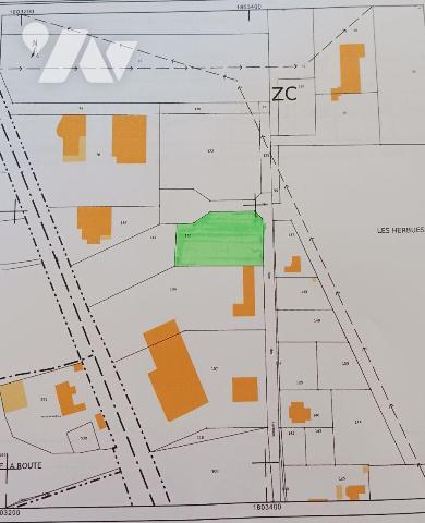 Une parcelle de terre à bâtir située sur la commune de POLISOT, lieudit "LES HERBUES", pour une...