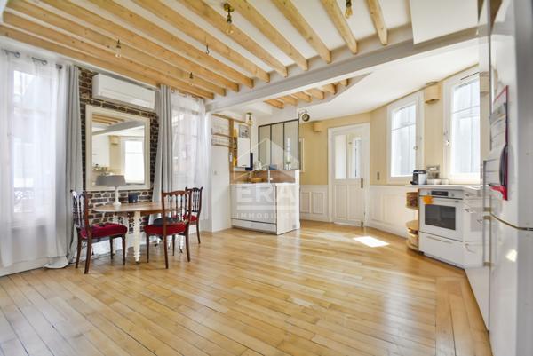 Duplex en dernier étage avec le charme de l'ancien