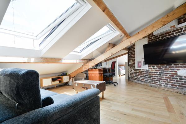 Duplex en dernier étage avec le charme de l'ancien