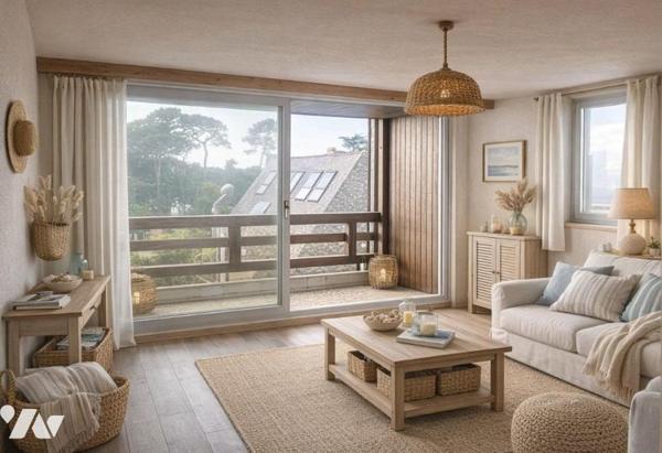 Calme et résidentiel, au bord de la mer. - Idéalement situé en première ligne, au sein de la Ré...