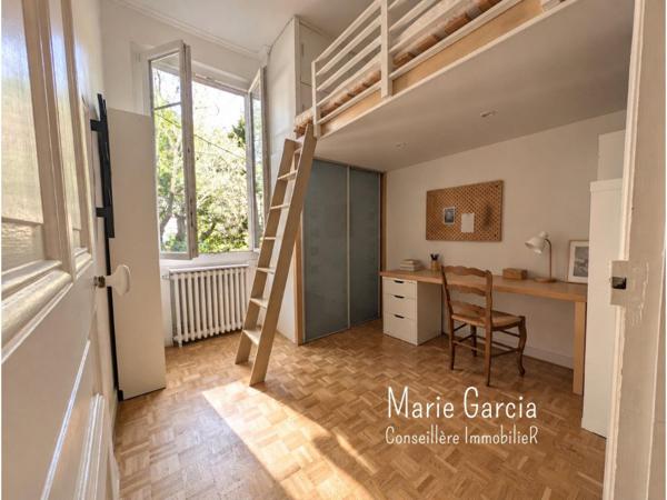 Appartement P5, 4 chambres, 2 caves, quartier Les Marronniers