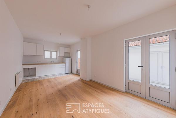 Appartement indépendant avec terrasse intimiste
