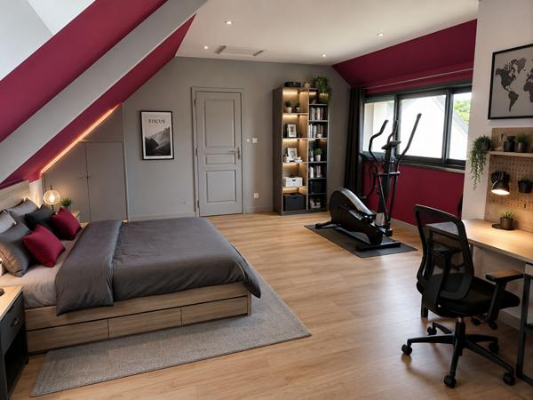 Magnifique maison d'architecte de 2008 de 188m2 avec jardin paysagé et double garage