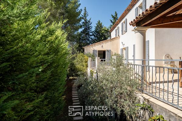 Maison Familiale dans un écrin de verdure aux Portes du Centre ville d’Aix