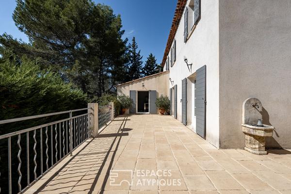 Maison Familiale dans un écrin de verdure aux Portes du Centre ville d’Aix