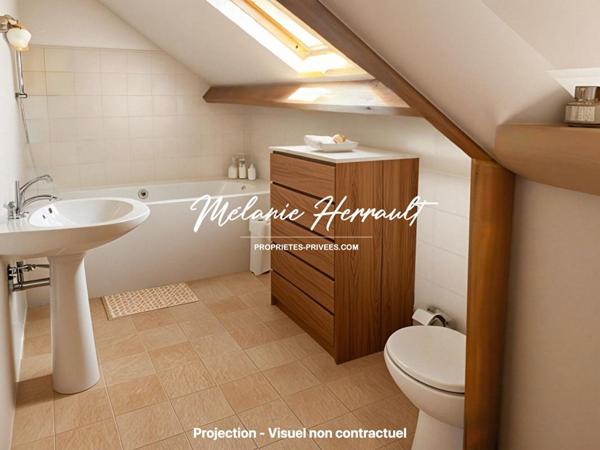 Maison 5 pièces - 3 chambres - La Guierche (72)