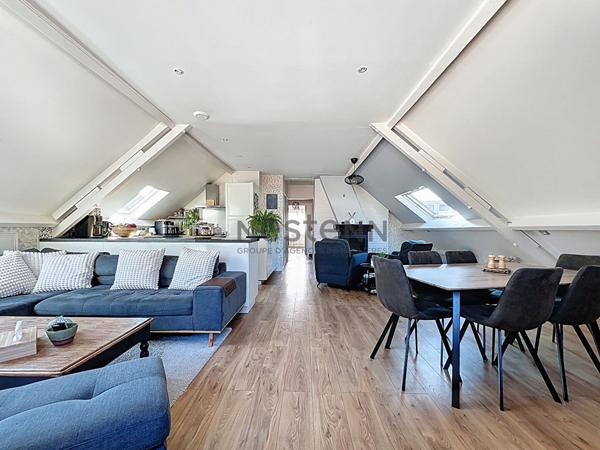 A vendre : Appartement loft de 4 pieces a Limeil-Brevannes avec terrasse et jardin.