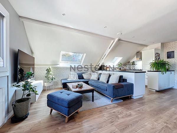 A vendre : Appartement loft de 4 pieces a Limeil-Brevannes avec terrasse et jardin.