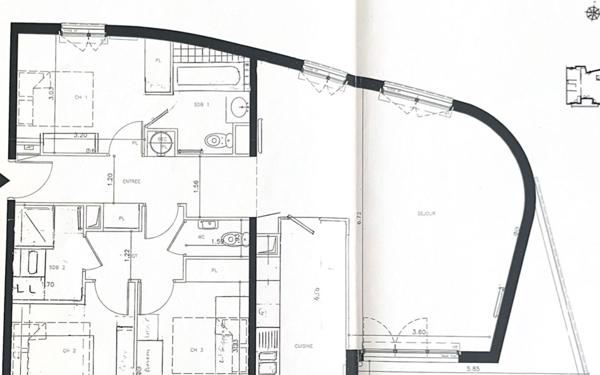 Appartement à vendre    4 pièces • 96,84 m2 Boulogne-Billancourt