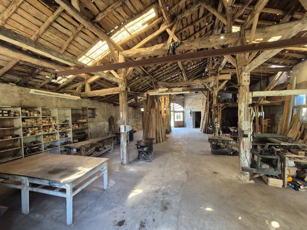 Bâtiment d'environ 215 m² avec jardin en zone urbaine -Parcelle 497 m²