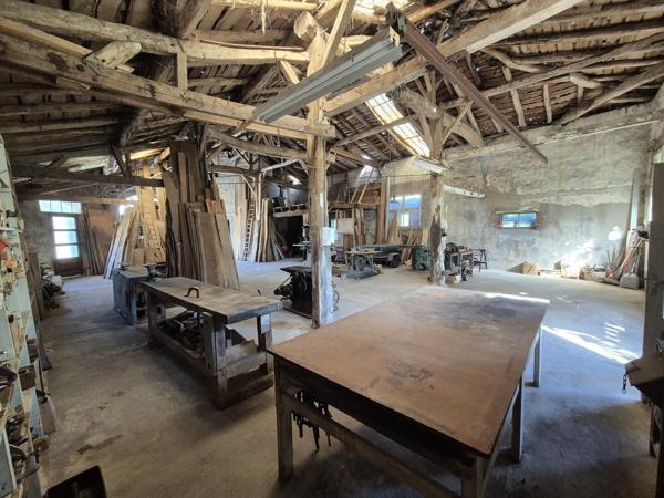 Bâtiment d'environ 215 m² avec jardin en zone urbaine -Parcelle 497 m²