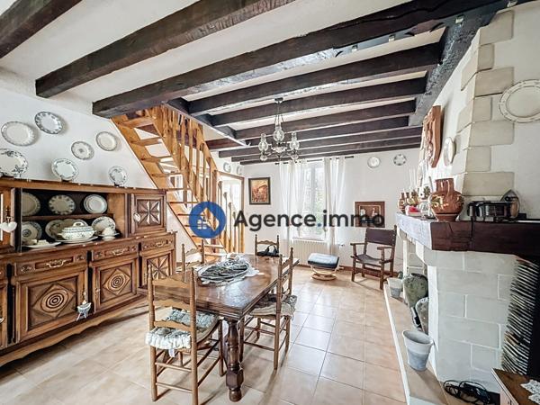 À vendre - Maison ancienne, 5 pièces située à Nazelles-Négron (37530)