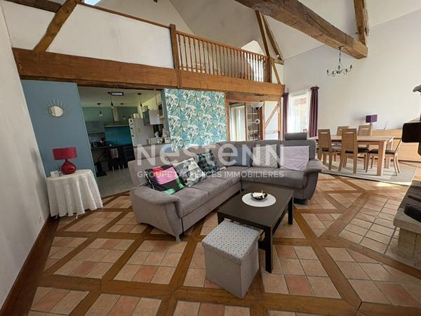 LONGERE 3 CHAMBRES DÉPENDANCES SANS TRAVAUX EN CAMPAGNE DE VICQ SUR NAHON (INDRE 36)